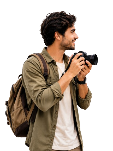 Guide with camera